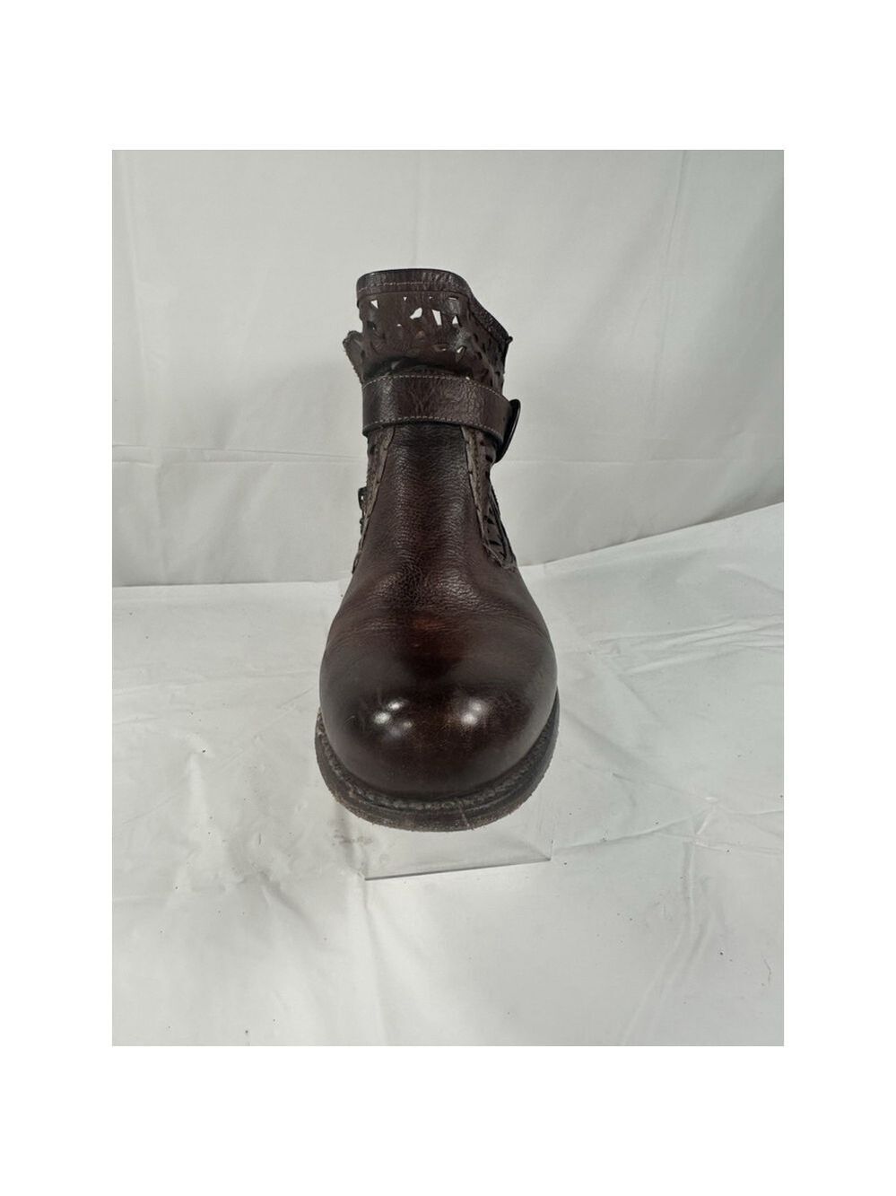 BED STU $255 TEAK DIP DYE HEATHER LEATHER BOOTS SZ 11 - Picture 10 of 16